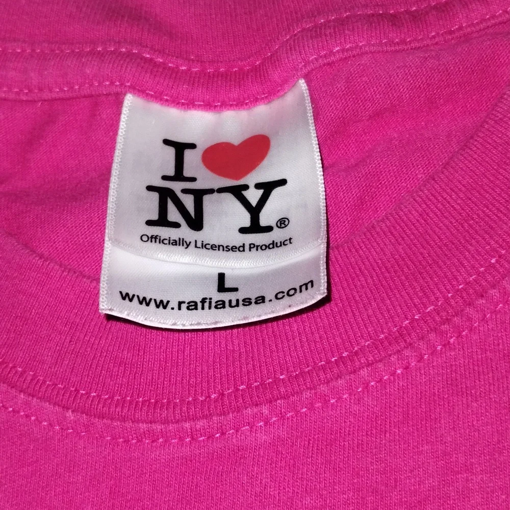 Pink I ❤️ NY tee - Picture 2 of 5